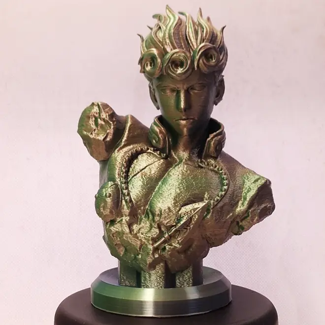 Giorno Giovanna Bust Tricolored Statue